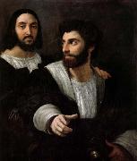 Together with a friend of a self-portrait RAFFAELLO Sanzio